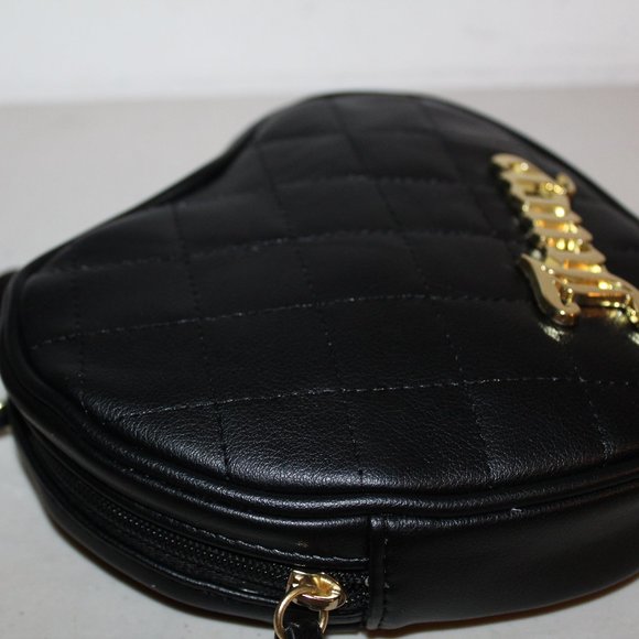 NEW JUICY COUTURE CHANGE OF HEART CROSSBODY BAG PURSE BLACK - Picture 3 of 5